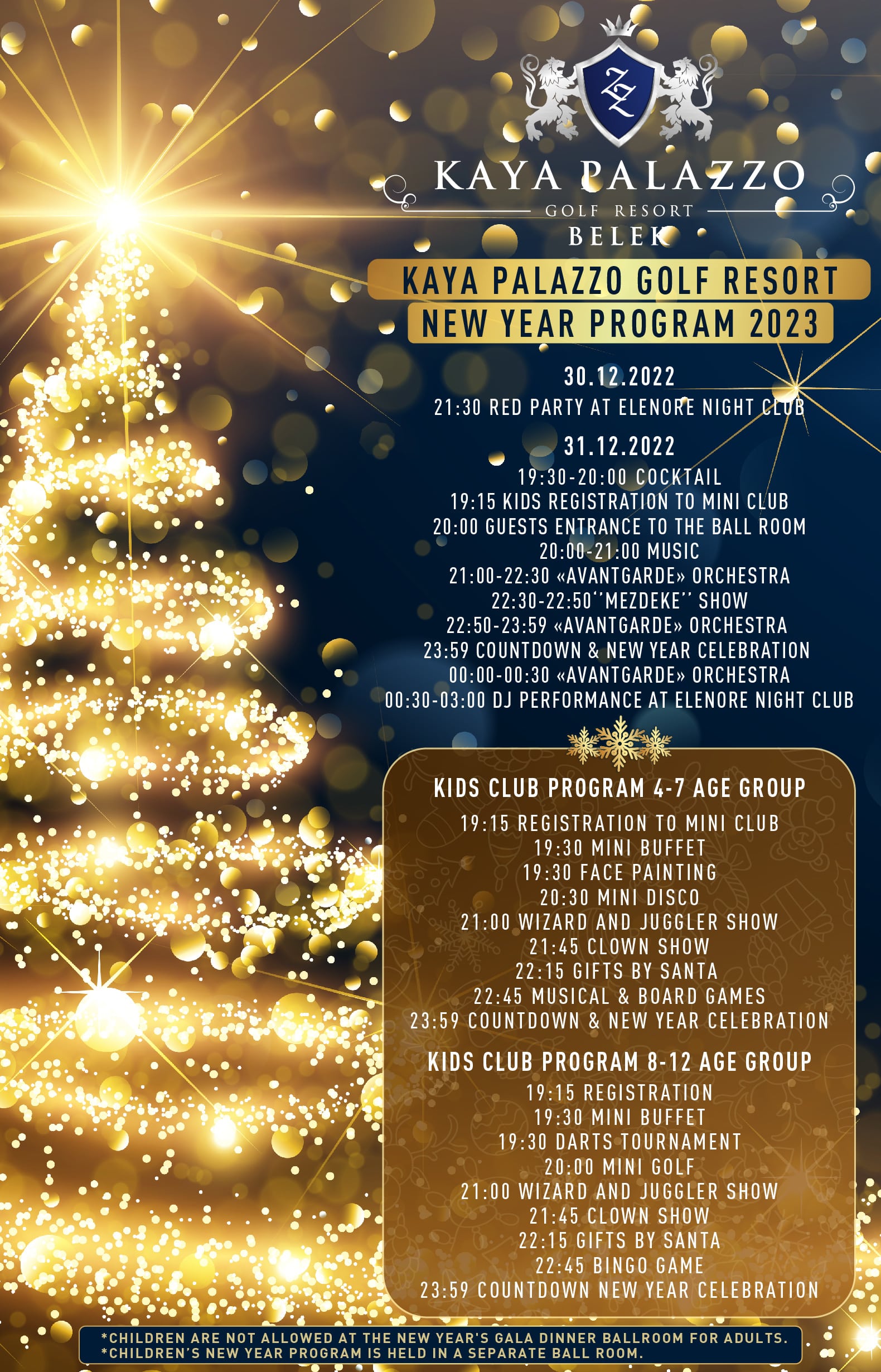 Kaya Palazzo Golf Resort (ex Riu Kaya Palazzo Golf)